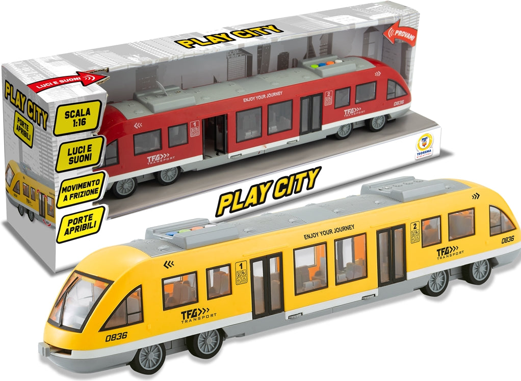 Teorema: Teo's - Metro A Frizione Luci E Suoni 2 Col. Ass - Open Touch Box