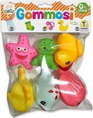 Teorema: Gogo - Gommosi Animali Buffi 6 Pz - Busta