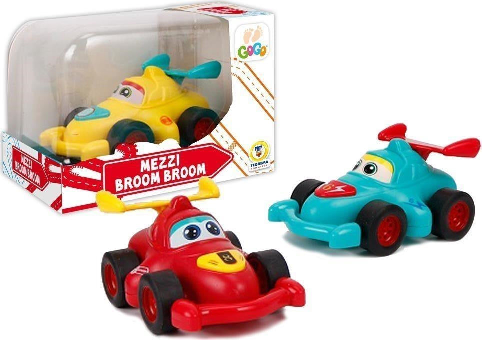 Teorema: Gogo - Mezzi Broom Broom Racing Car A Frizione 3 Colori Ass - Window Box