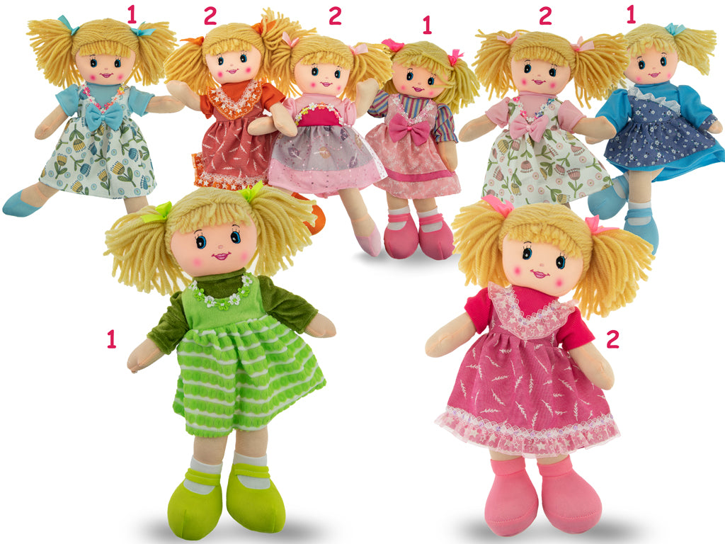 Teorema: Carlotta - Bambola In Pezza 40 Cm - Busta (Assortimento)