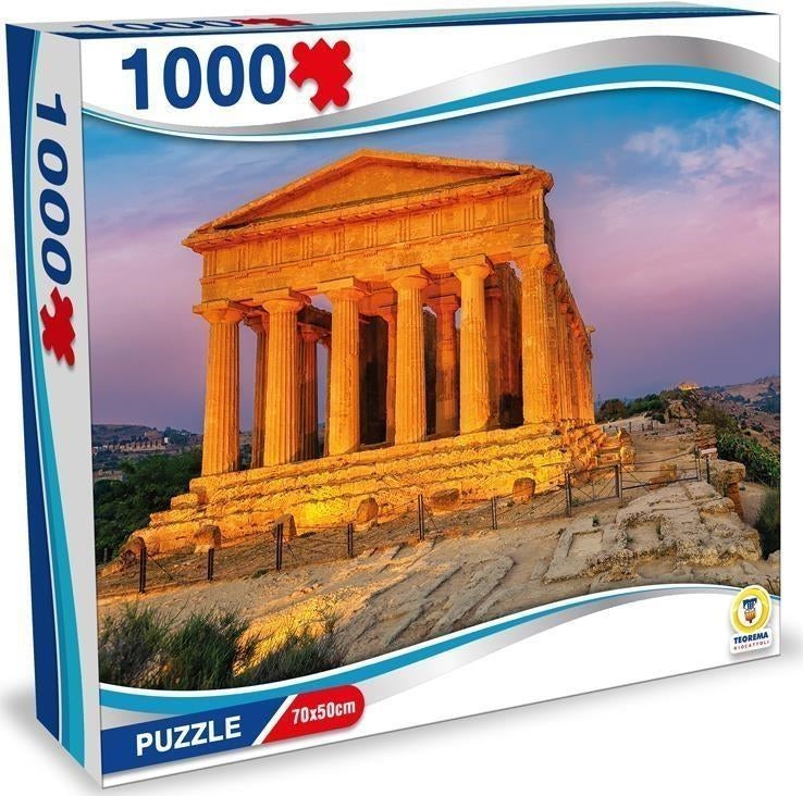 Teorema: Puzzle Valle Dei Templi 1000 Pz 70X50Cm - Box