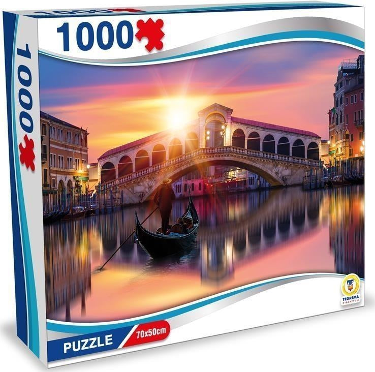 Teorema: Puzzle Ponte Rialto Venezia 1000 Pz 70X50Cm - Box