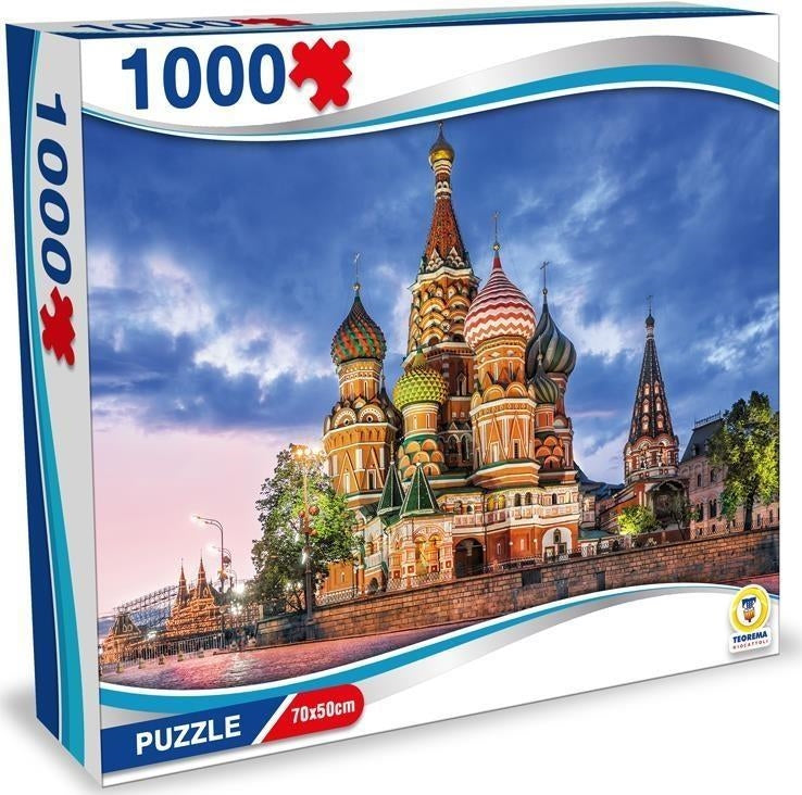 Teorema: Puzzle Cremlino Mosca 1000 Pz 70X50Cm - Box