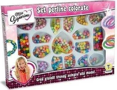 Teorema: Miss Signorina - Perline Colorate Assortite - Window Box