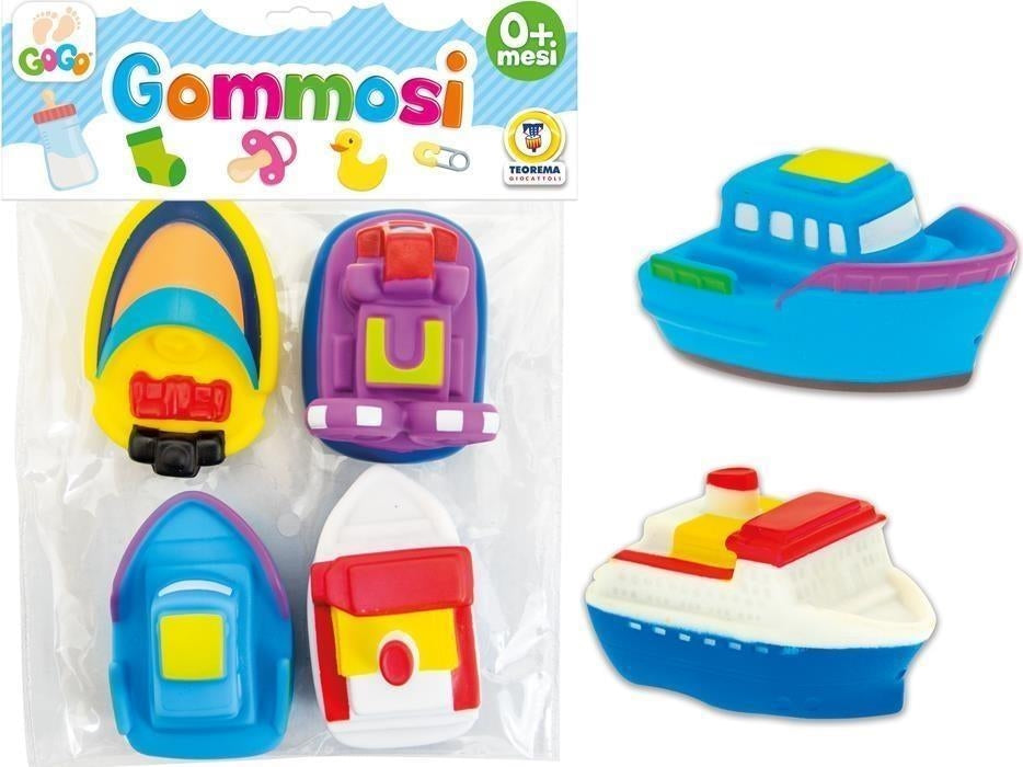 Teorema: Gogo - Gommosi Barche 4 Pz - Busta