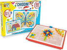 Teorema: Plastiart - Chiodini Colorati 300 Pz Piccoli E Grandi - Box