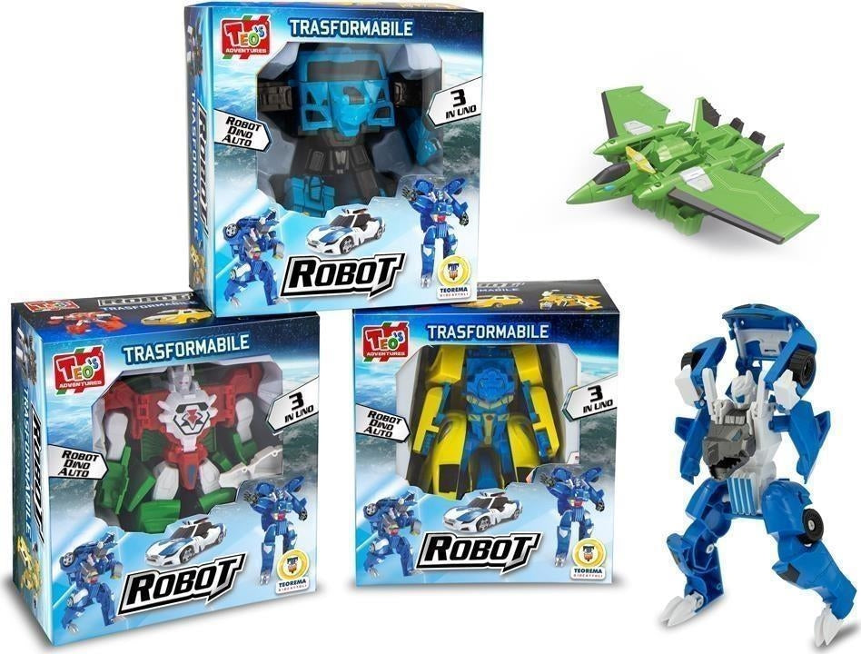 Teorema: Teo's - Robot Trasformabile (Assortimento)
