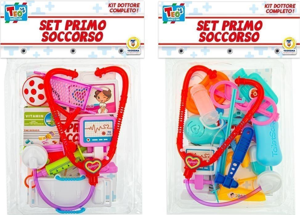 Teorema: Teos - Set Primo Soccorso - Kit Dottore Completo 2 Assortimenti - Busta