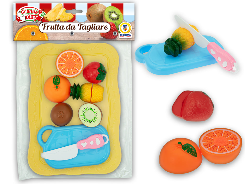 Teorema: Grande Chef - Frutta Con Velcro In Vassoio - Busta