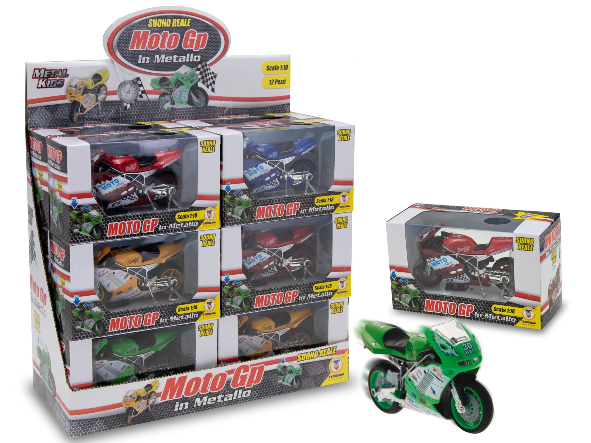 Teorema: Metal Kids - Moto Gp In Metallo (Assortimento)