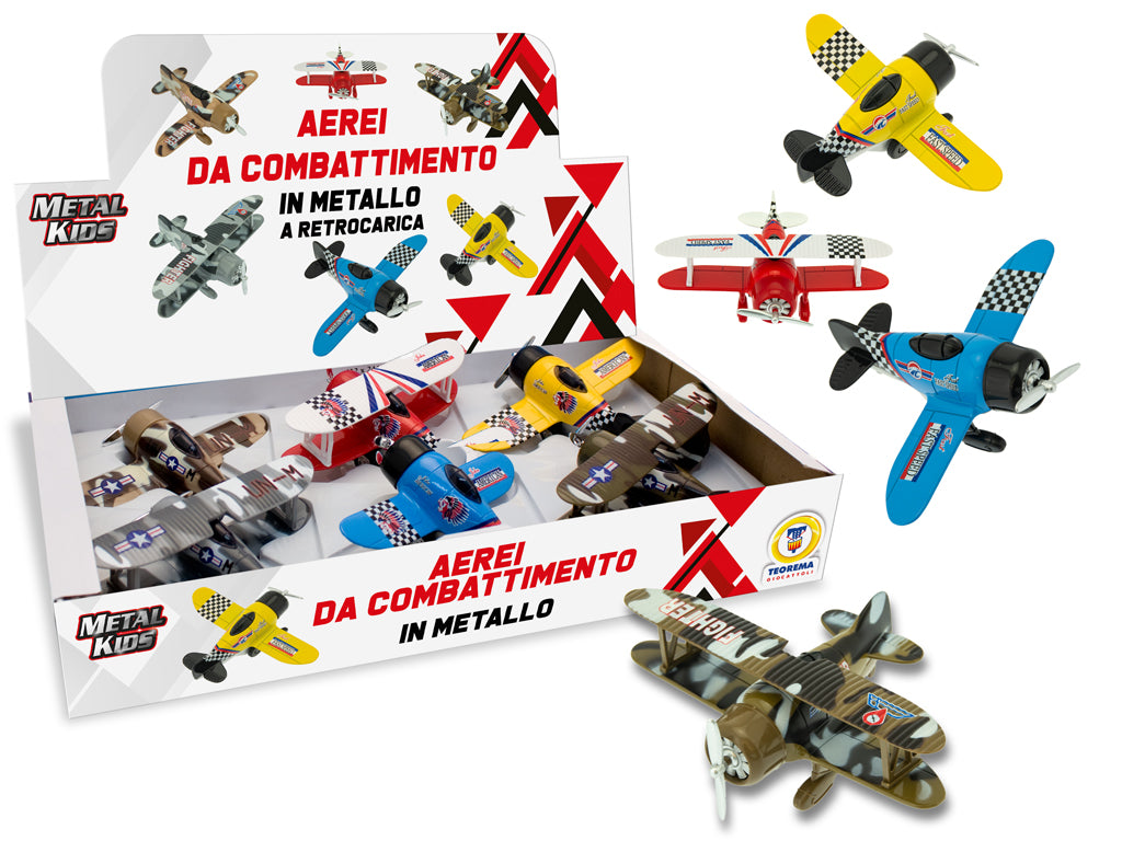 Teorema: Metal Kids - Aerei Da Combattimento A Retr. (12x16)(Assortimento)