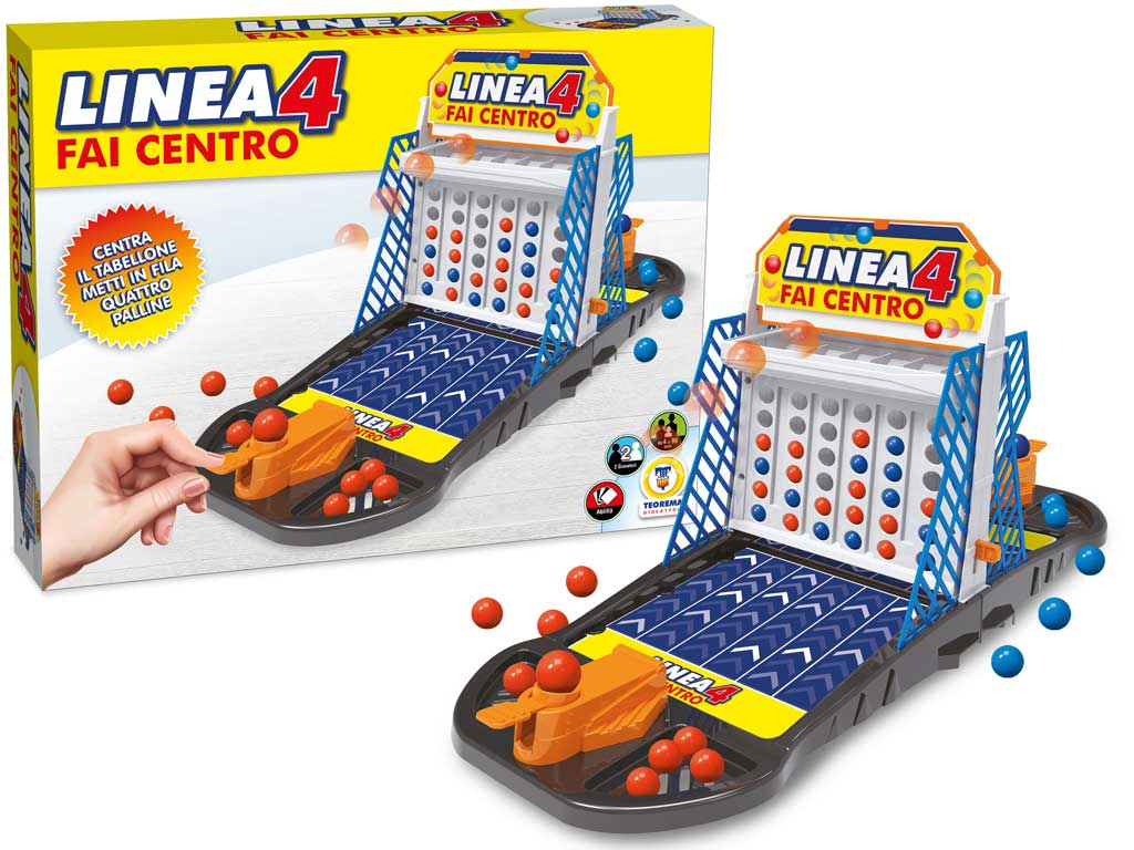Teorema: Gioco Linea 4 Con Lanciatore 2 Giocatori - Box
