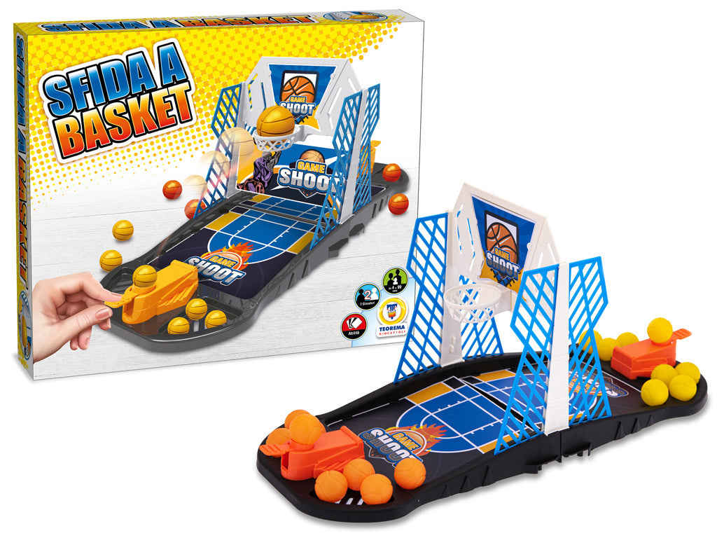 Teorema: Gioco Basket Con Lanciatore 2 Giocatori - Box