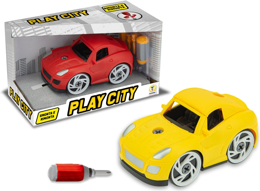 Teorema: Play City - Macchina Depoca Smonta E Rimonta 2 Col Ass - Open Touch Box