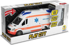 Teorema: Play City - Ambulanza Porte Apribili Con Barella Luci E Suoni - Open Touch Box