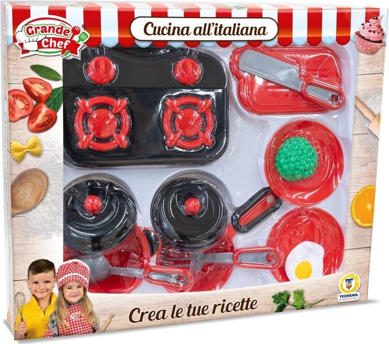 Teorema: Grande Chef - Set Pentoline Con Fornello - Window Box