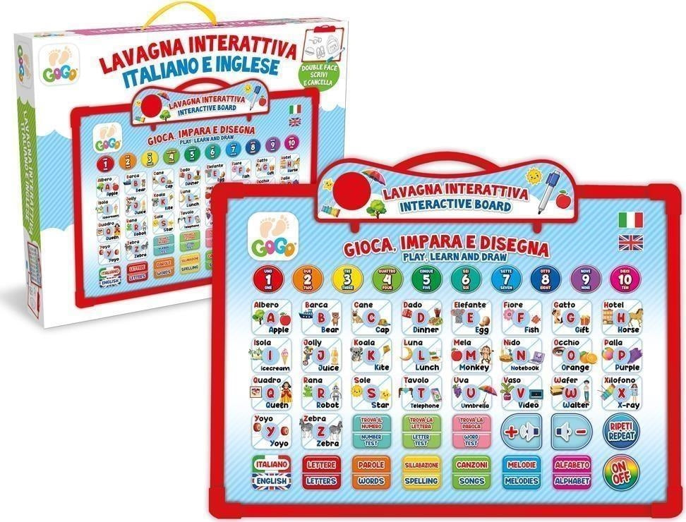 Teorema: Gogo - Lavagna Interattiva Didattica Bilungue Ita/Eng - Box