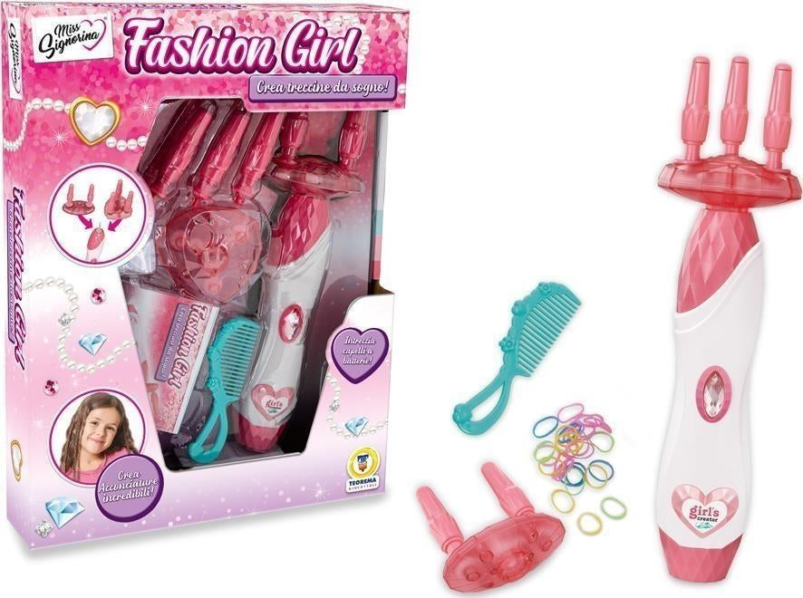 Teorema: Miss Signorina - Spazzola Treccine A Batteria - Window Box