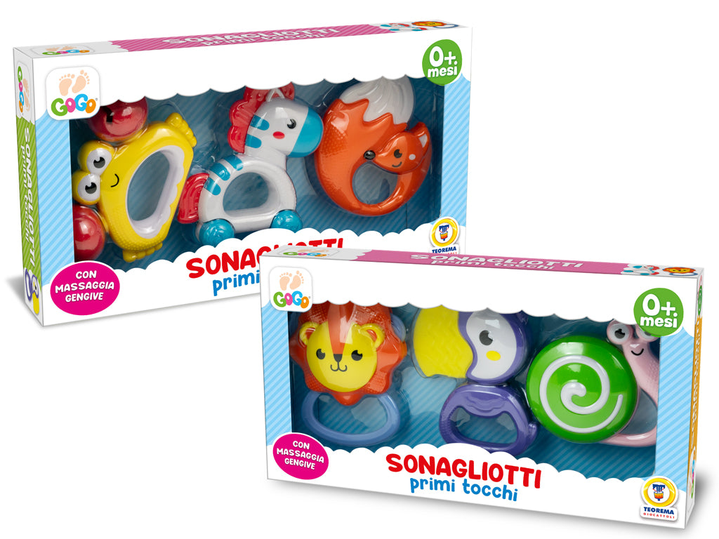 Teorema: Gogo - Sonagli Con Massaggiagengive 2 Mdl Ass - Window Box