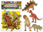 Teorema: Geo Nature - Dinosauri Rigidi 8 Pz Con Poster