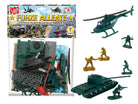 Teorema: Teos - Forze Alleate - Busta Soldatini Con Mappa E Accessori 33 Pz (Assortimento)