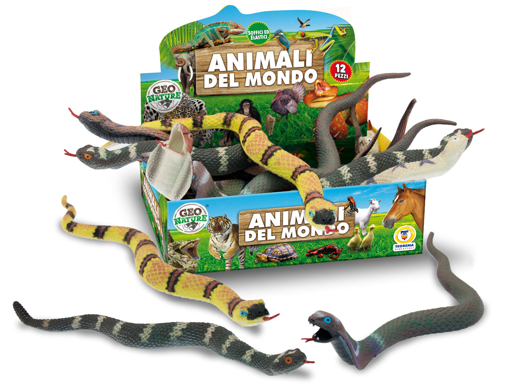 Teorema: Geo Nature - Serpente Soffice 12 Pz 40 Cm