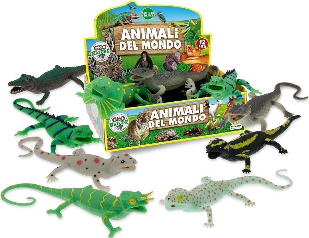 Teorema: Geo Nature - Rettili Soffici 12 Pz