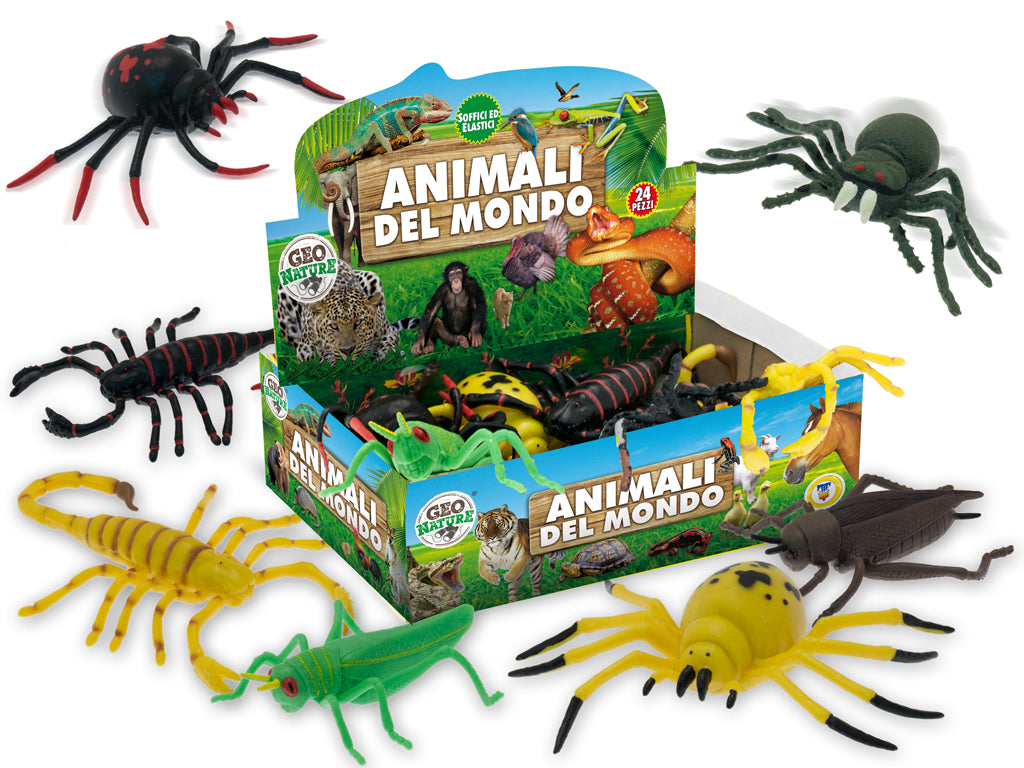 Teorema: Geo Nature - Insetti Soffici 18 Pz