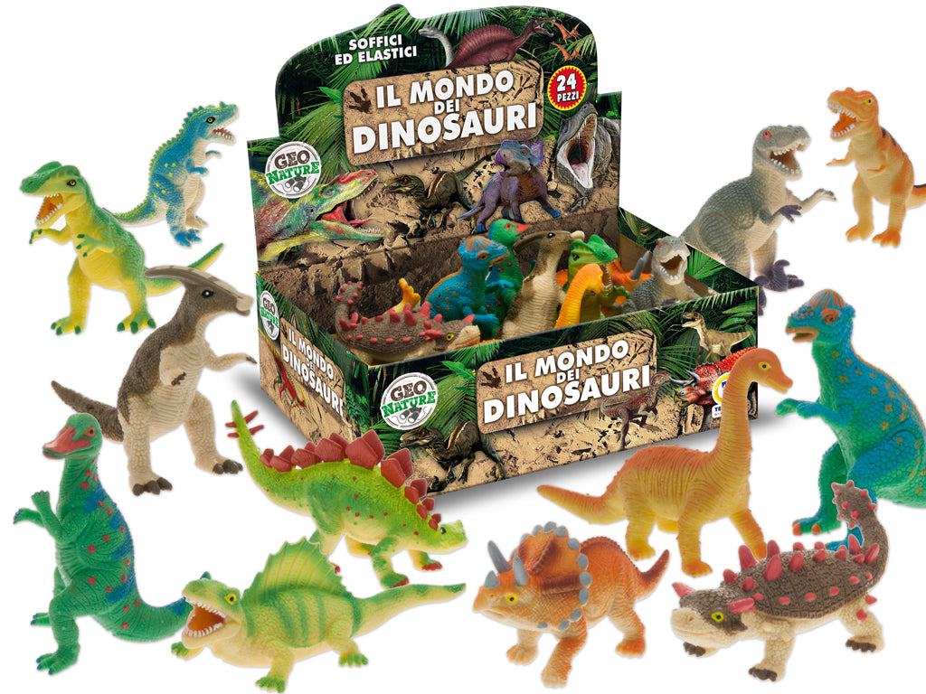 Teorema: Geo Nature - Dinosauri Soffici (Assortimento)