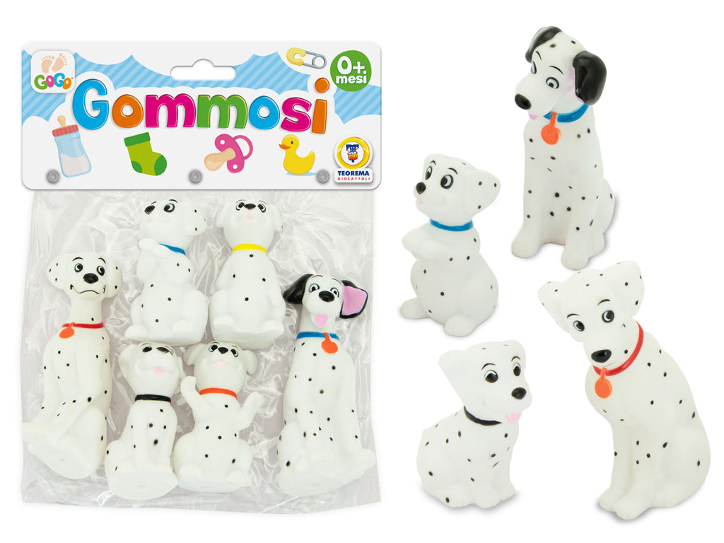 Teorema: Gogo - Gommosi Cani Dalmata 6 Pz - Busta
