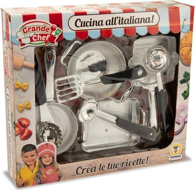 Teorema: Grande Chef - Set Pentole Con Accessori - Window Box