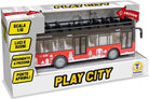 Teorema: Play City - Citybus Panoramico Frizione Scala 1:16Luci E Suoni - Open Touch Box