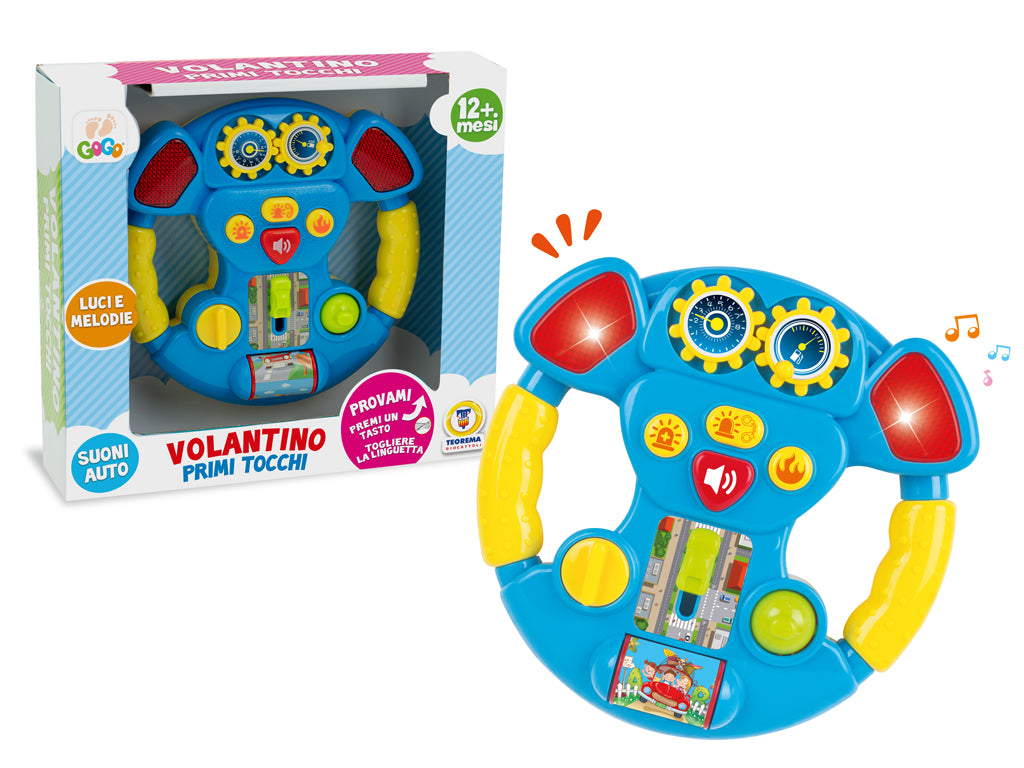 Teorema: Gogo - Baby Volante Luci E Suoni - Open Touch Box