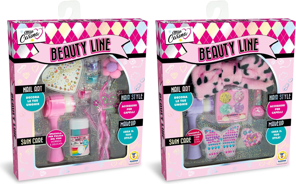 Teorema: Miss Carina - Set Spa Con Accessori Capelli E Trucchi (Assortimento)