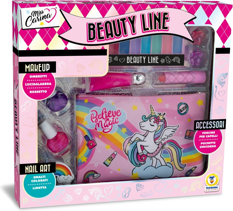 Teorema: Miss Carina - Trucchi Bimba Fashion Unicorno Set - Window Box
