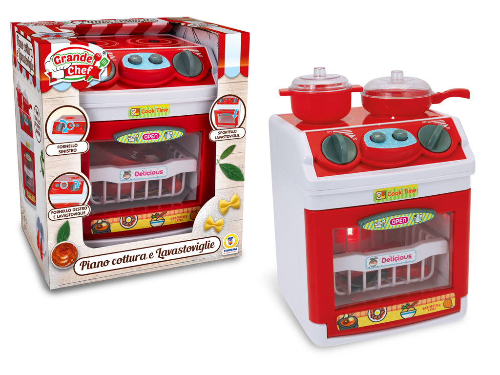 Teorema: Grande Chef - Lavastoviglie E Fornello 2 In 1 - Open Touch Box