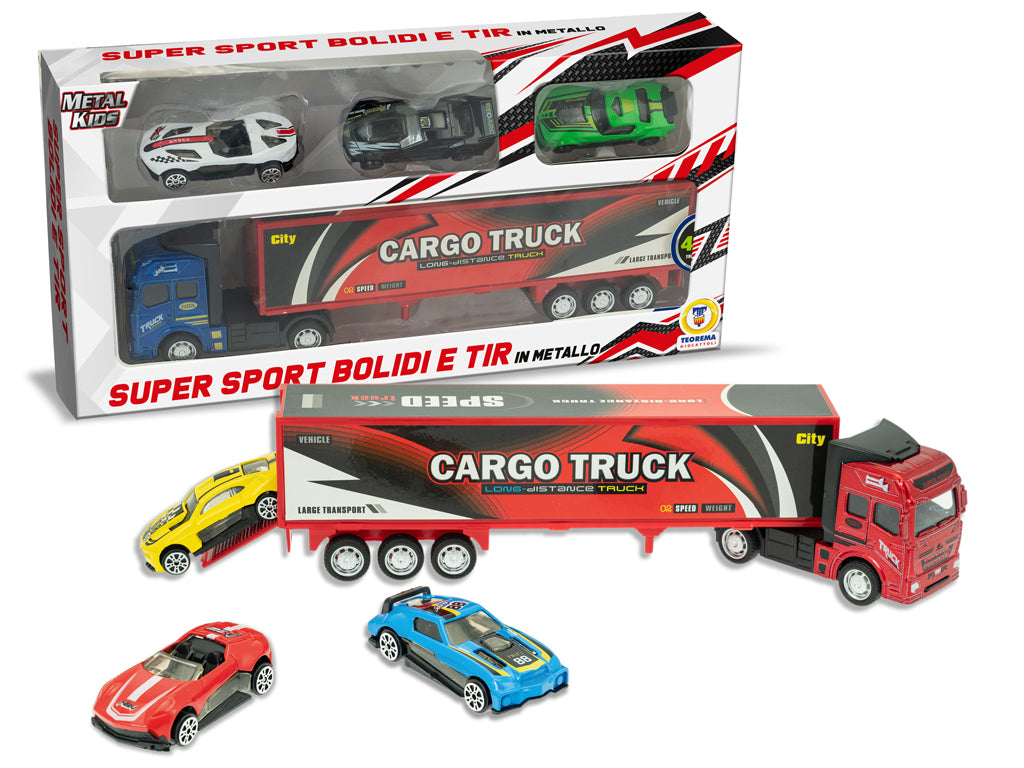 Teorema: Metal Kids - Tir Cargo On 3 Auto In Metallo - Box