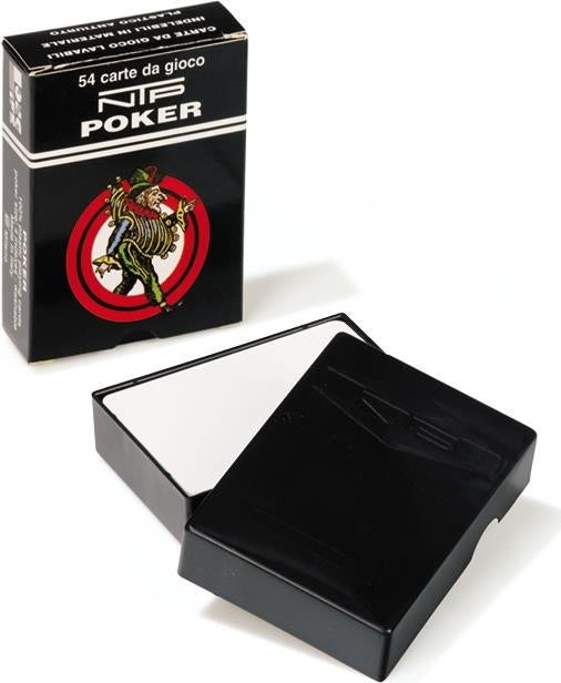 NTP: Carte Da Gioco Poker Bianco Pvc