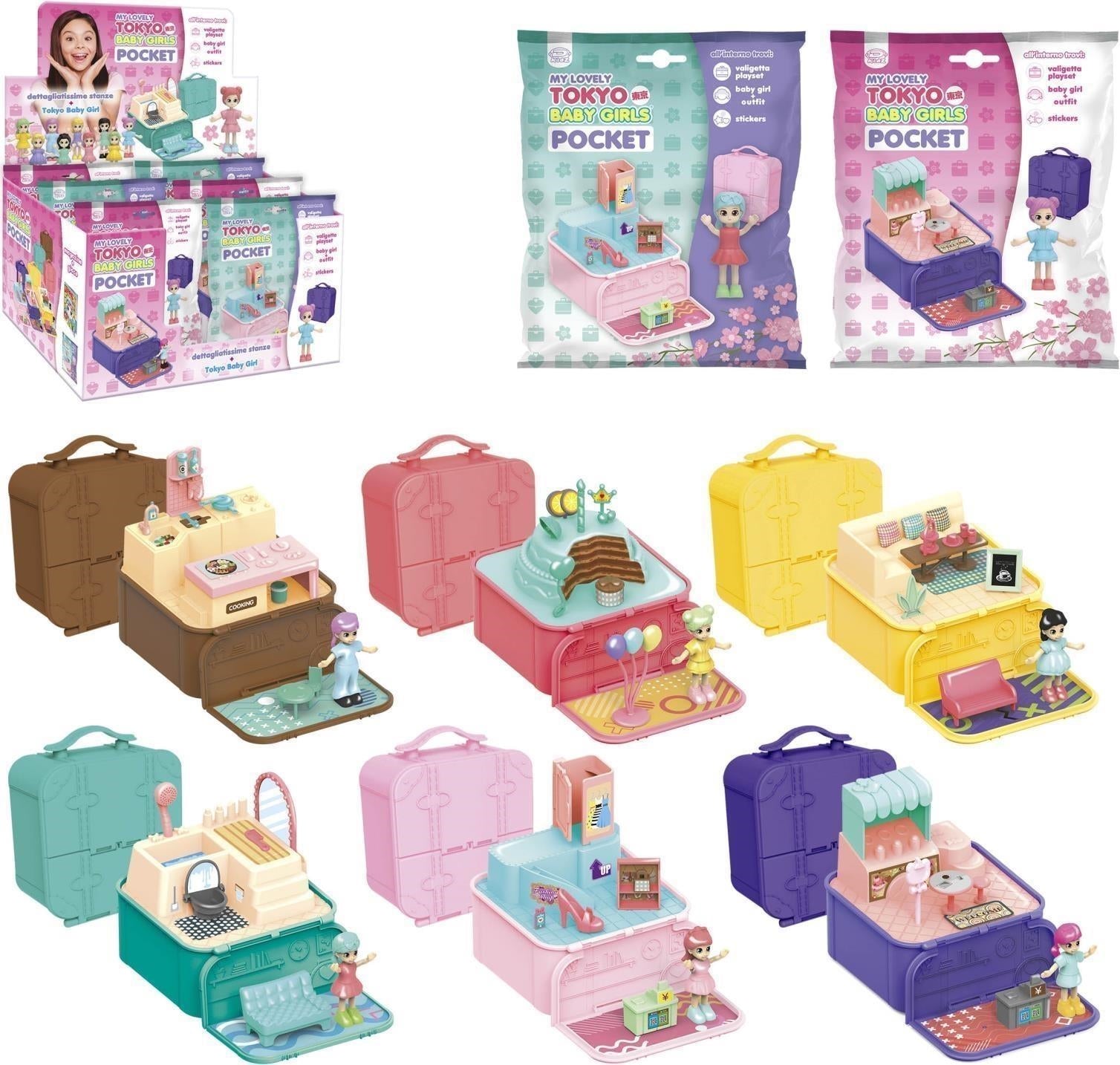Dynit: My Lovely Tokyo Baby Girls Pocket (Assortimento)