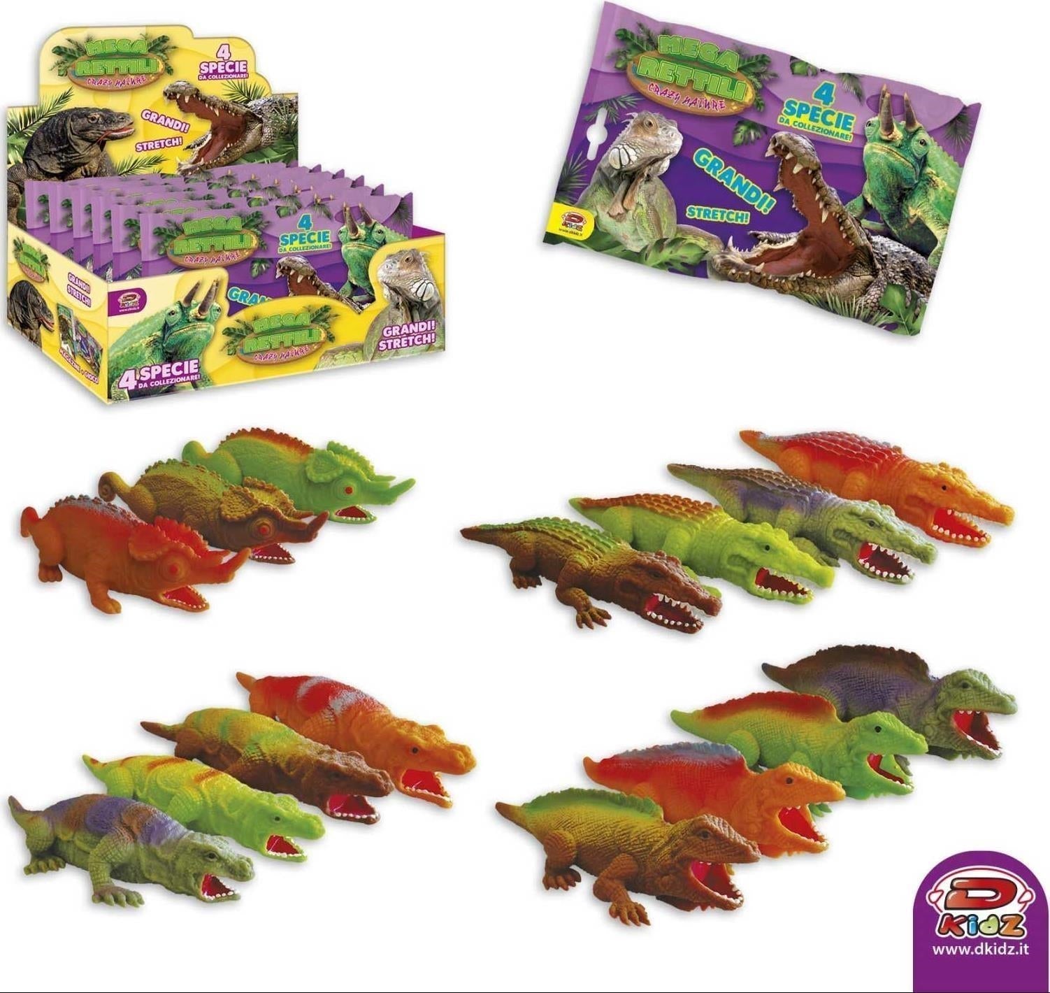 Dynit: Crazy Nature Mega Rettile (Assortimento)