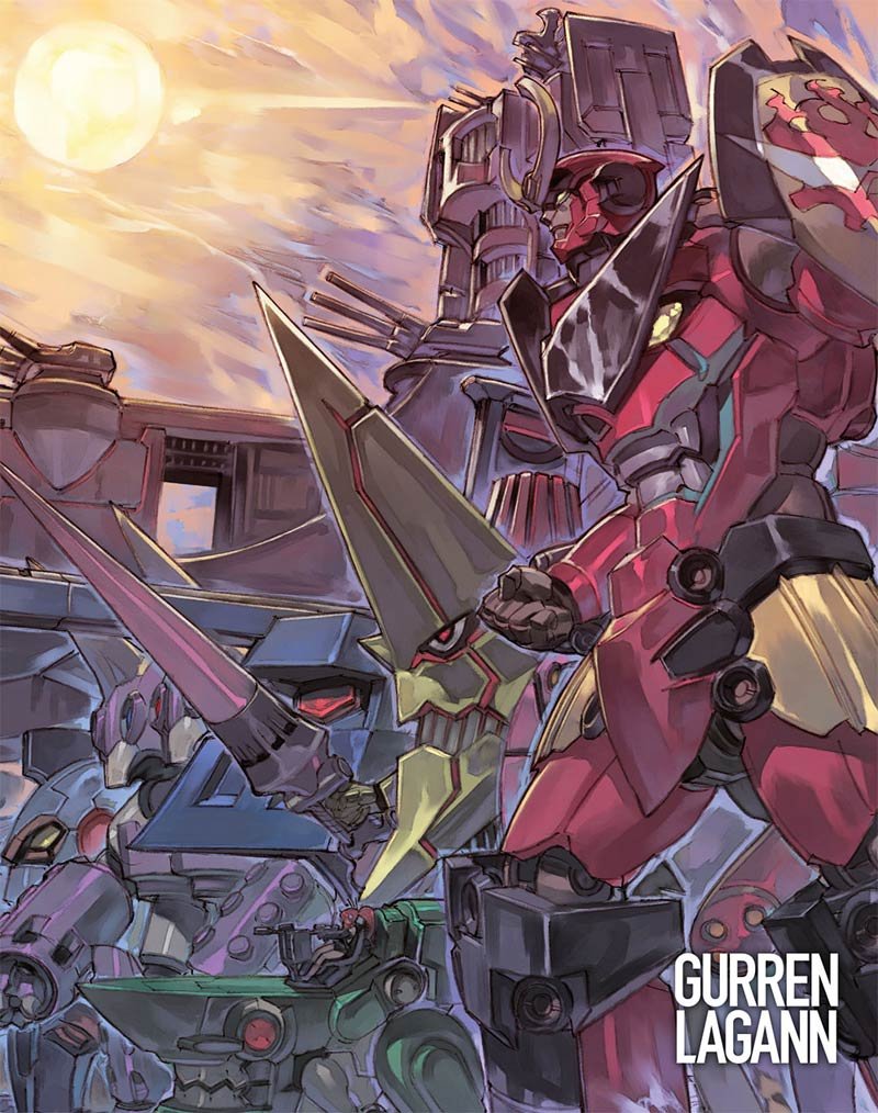 Gurren Lagann - Sfondamento Dei Cieli - The Complete Series (Eps 01-27) (5 Blu-Ray)