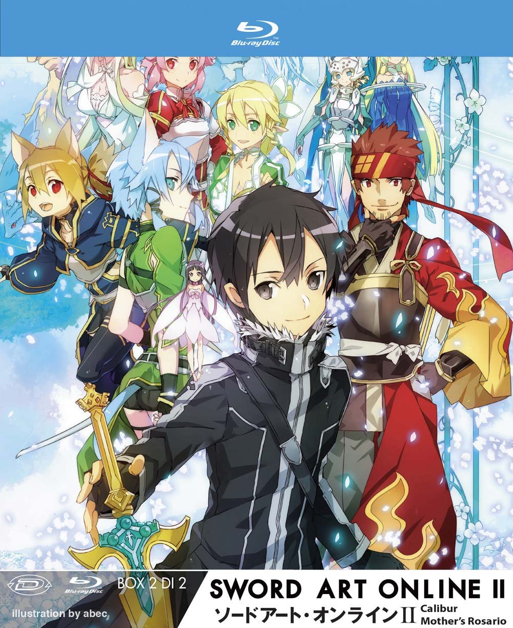 Sword Art Online II - Box #02 (Eps 15-24) (Ltd) (2 Blu-Ray+Cd)