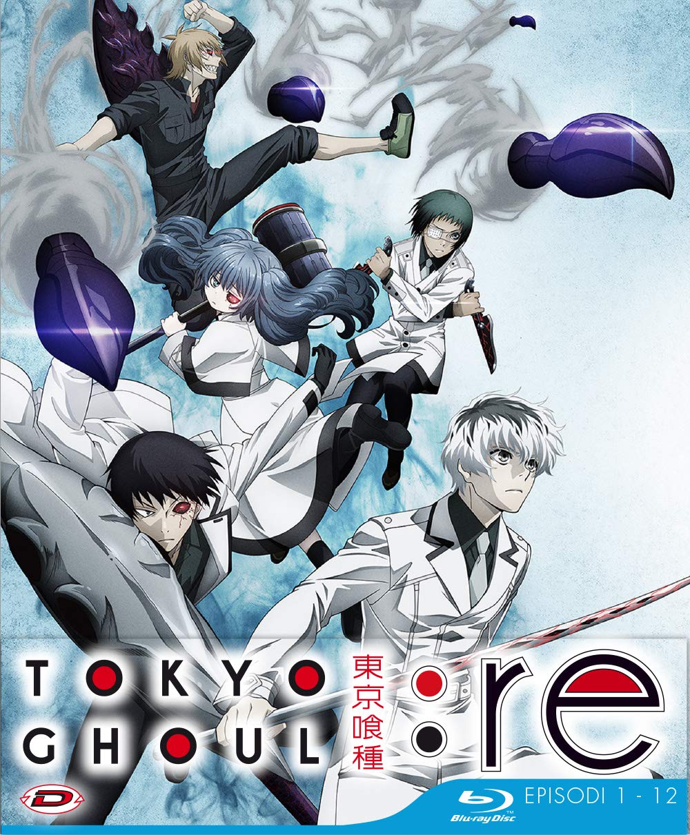 Tokyo Ghoul: Re - Stagione 03 Box 01 (Eps 01-12) (3 Blu-Ray) (Ed. Limitata)