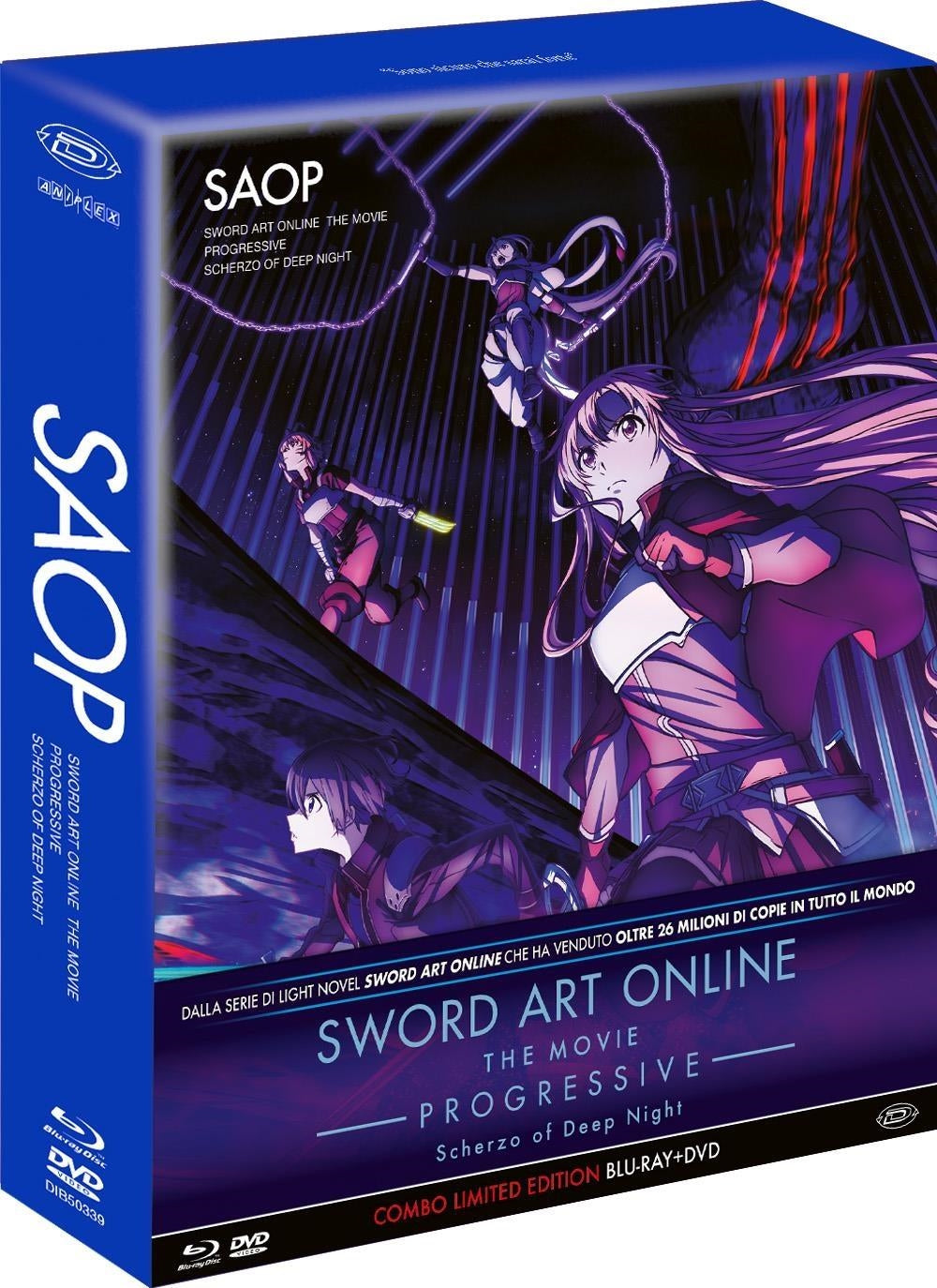 Sword Art Online Progressive: Scherzo Of Deep Night (Limited Edition Box Set) (Blu-Ray+Dvd)