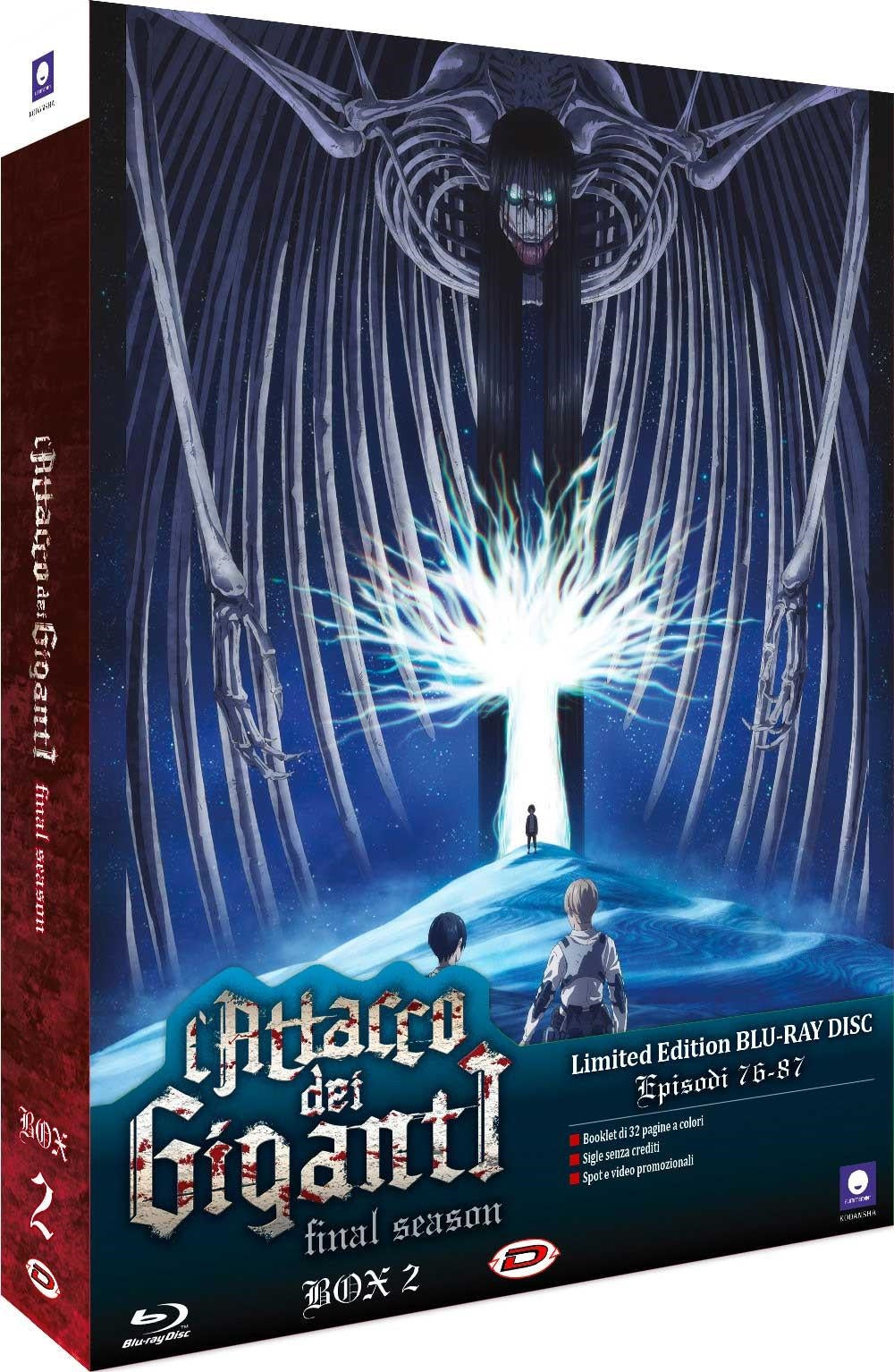 Attacco Dei Giganti (L') - The Final Season Box #02 (Eps.17-28) (Ltd.Edition)