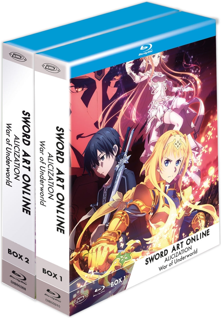 Sword Art Online Alicization War Of Underworld - Bundle Ltd Box #01-02 (Eps 01-23) (6 Blu-Ray)