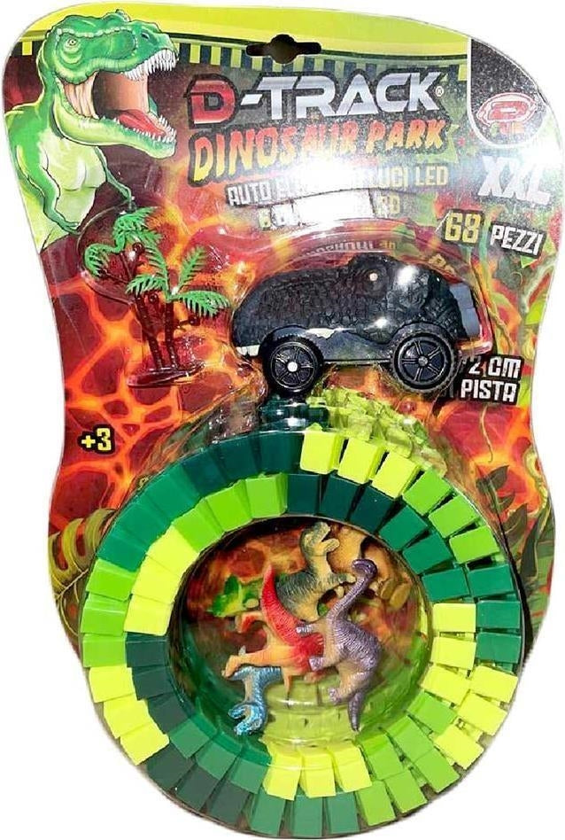Dynit: Dinosaur Park Track Xxl 68 Pz