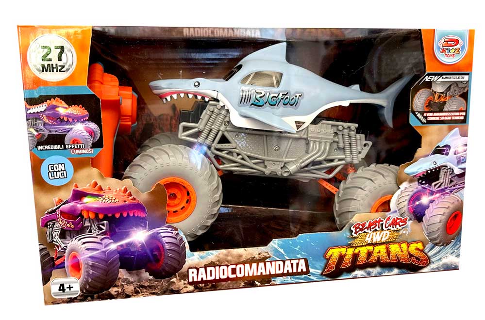 Dynit: Beast Cars 4Wd Titans (Assortimento)