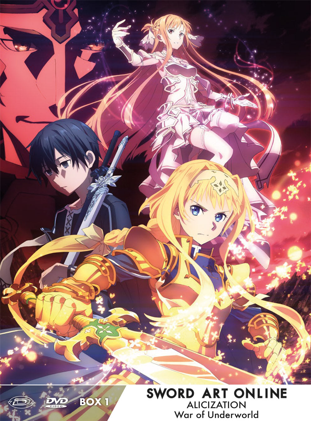 Sword Art Online Alicization War Of Underworld - Ltd Box #01 (Eps 01-12) (3 Dvd)