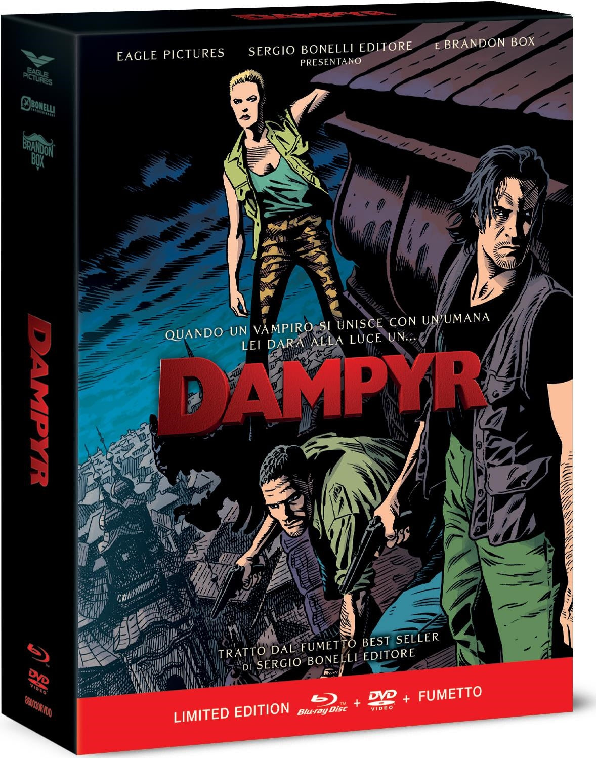 Dampyr (Blu-Ray+Dvd+Fumetto)